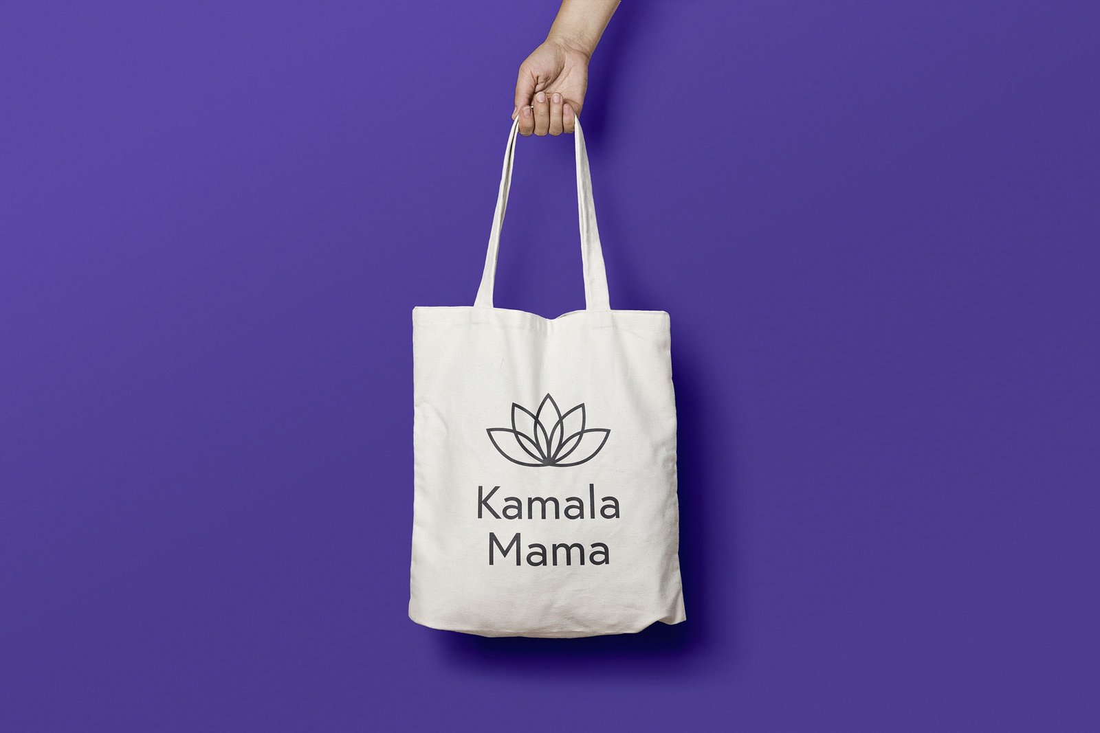 Kamala Mama bag mockup